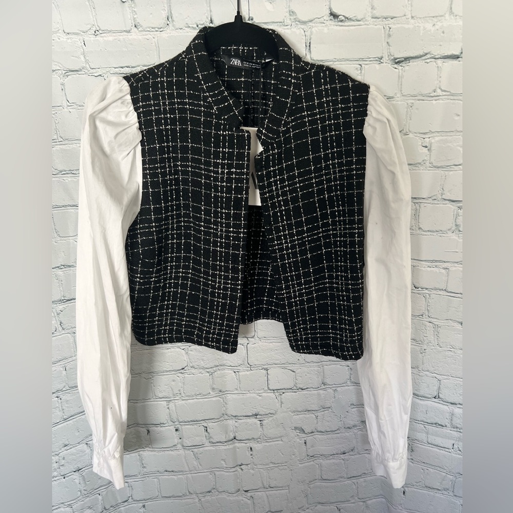 Zara Casual Tweed Jacket